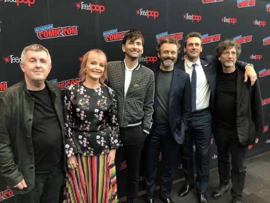 Good Omens Press Room NYCC