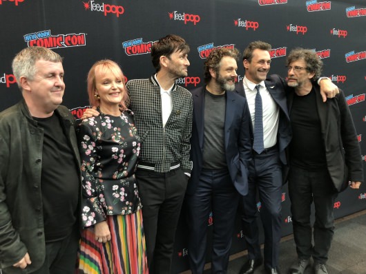 Good Omens Press Room NYCC