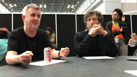 Good Omens Press Room NYCC