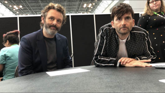Good Omens Press Room NYCC