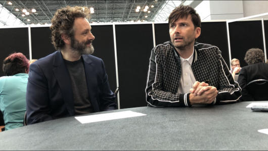 Good Omens Press Room NYCC