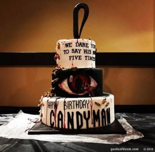 Tony Todd: Candyman Birthday Cake
