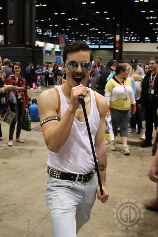 C2E2 2019: Cosplay 12 Freddie Mercury