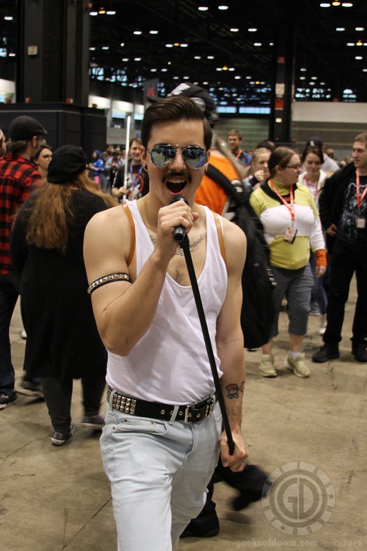 C2E2 2019: Cosplay 14 Freddie Mercury