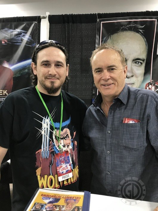 Jeffrey Combs and Dr. Zaius
