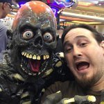 Return of the Living Dead zombie with Dr. Zaius