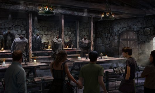 Game of Thrones Studios Tour Castle Black Mess Hall