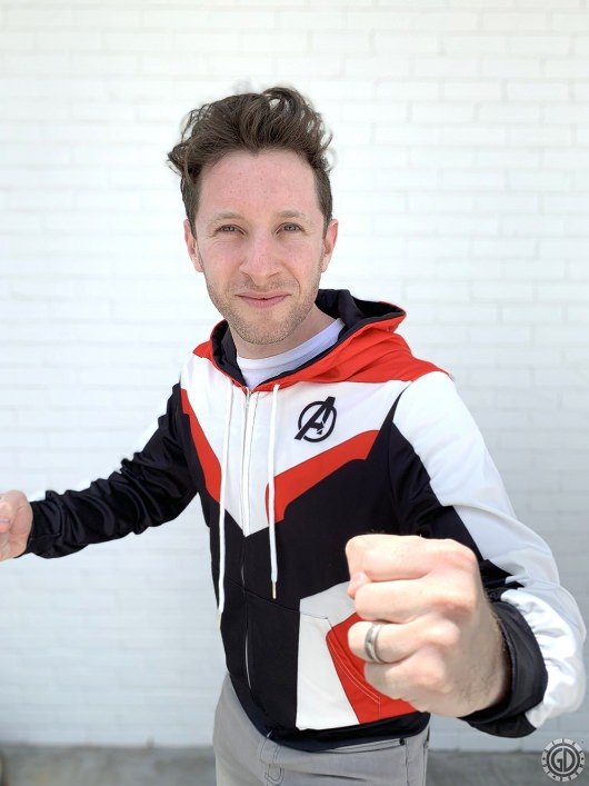 Avengers Endgame Quantum Hoodie Review Geeks of Doom Maximus Prime