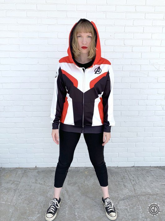 Avengers Endgame Quantum Hoodie Review Geeks of Doom Pfeff-Bot