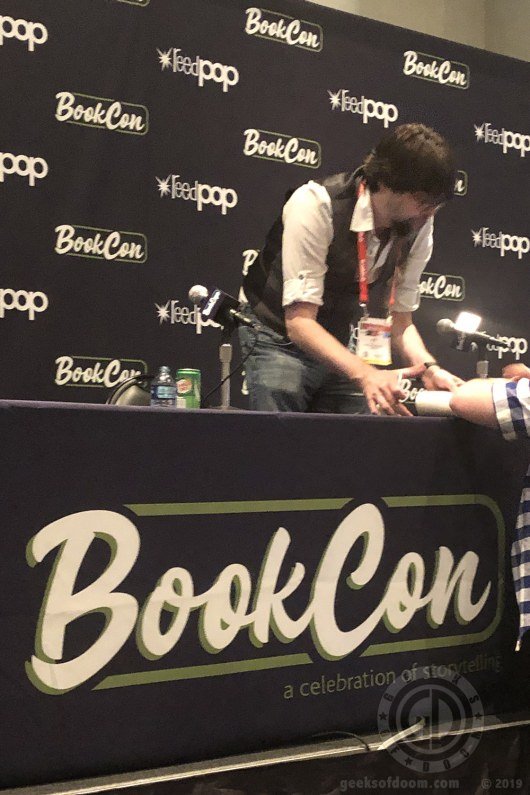 Joe Hill at NOS4A2 panel