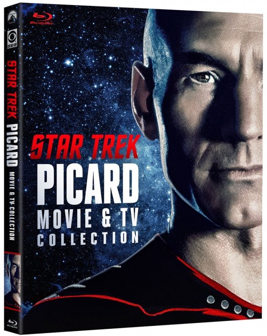 Star Trek: Picard Movie & TV Collection Blu-ray cover