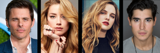 The Stand cast: James Marsden, Amber Heard, Odessa Young and Henry Zaga CBS All Access