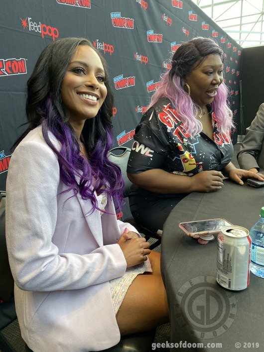 Brandi Rhodes and Kia Stevens