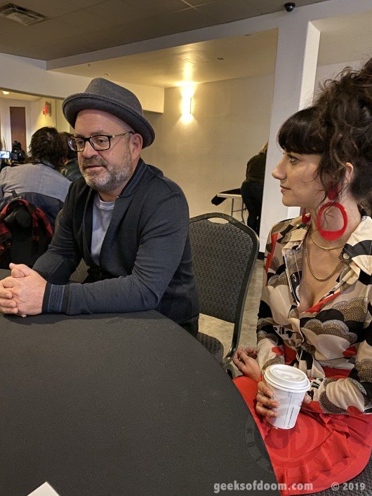 Graeme Manson and Sheila Vand