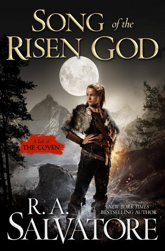 RA Salvatore Song of the Risen God cover
