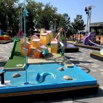 Emma Berman at Pixar Putt Pop-Up