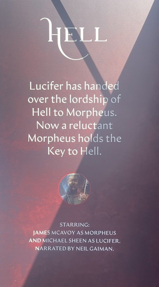 NYCC 2021 Neil Gaiman Sandman Audible Experience Hell