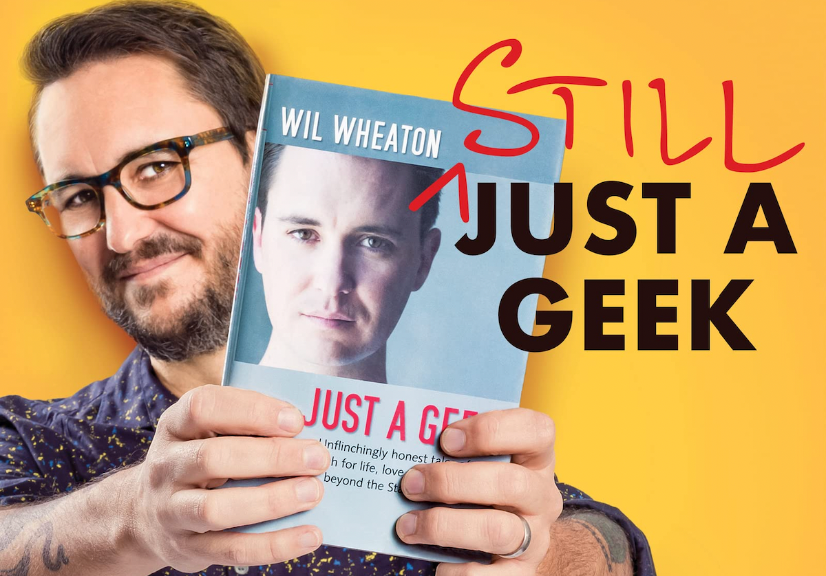 Wil Wheaton Still Just a Geek cover banner