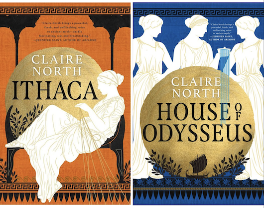 Ithaca and House of Odysseus book covers