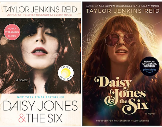 Daisy Jones and The Six book covers