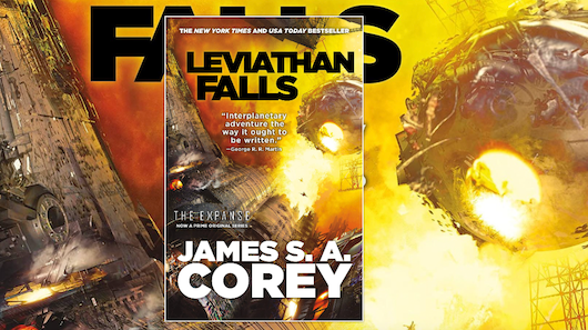 Leviathan Falls The Expanse book banner