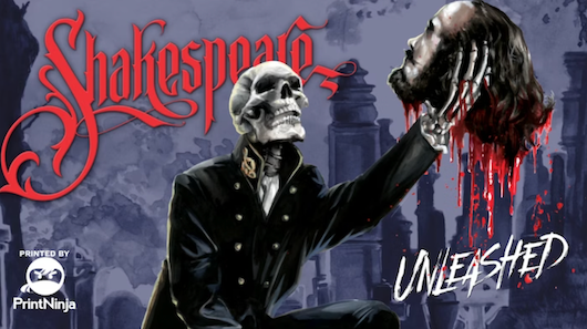 Shakespeare Unleashed book cover banner