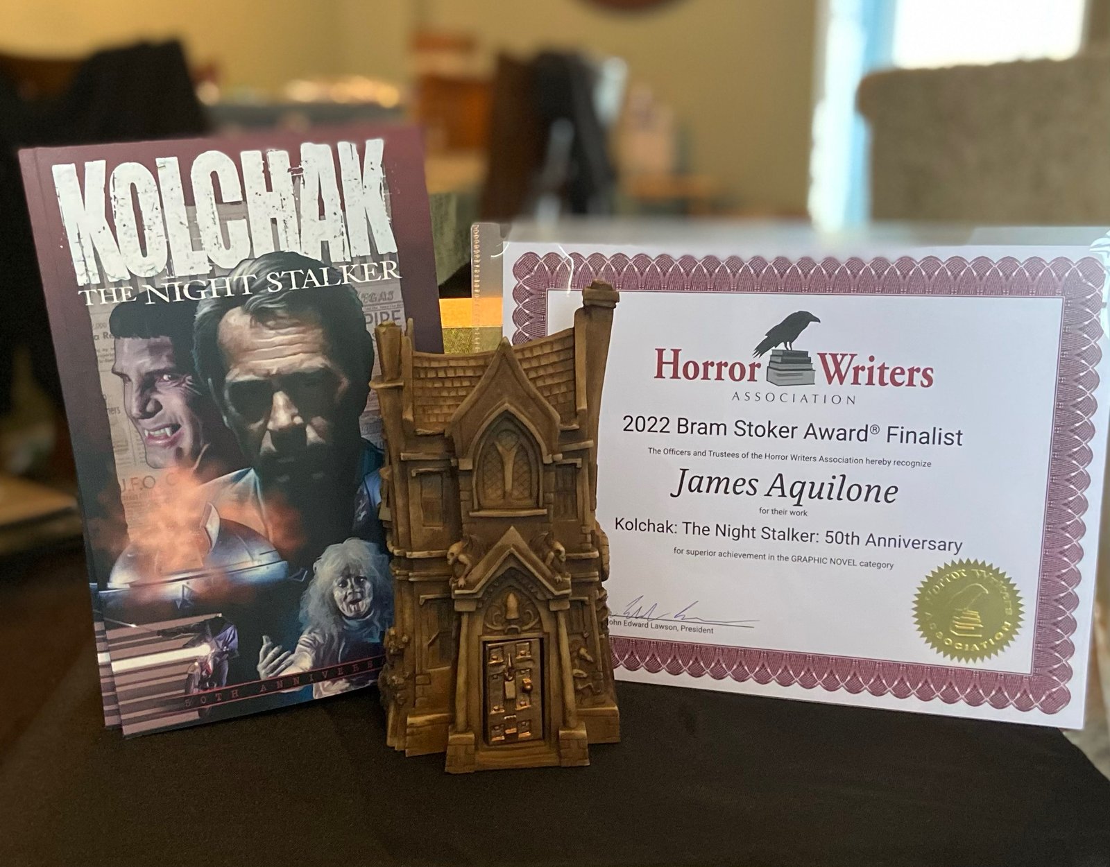 Stoker Awards James Aquilone Winner Kolchak