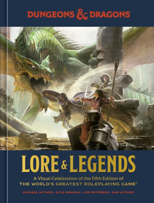 Dungeons and Dragons Lore and Legends book cover