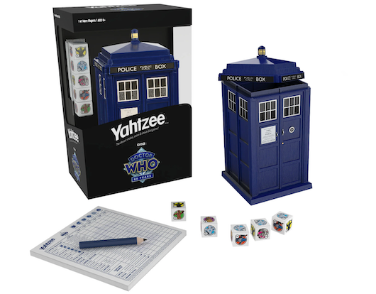 YAHTZEE Doctor Who TARDIS 60th Anniversary