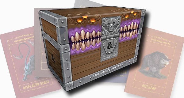 Dungeons and Dragons: Mimic Treasure Chest Notebook Set review banner