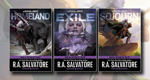 Dungeons and Dragons: The Legend of Drizzt: The Dark Eft Trilogy review banner