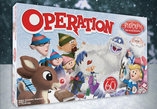 Operation: Rudolph The Red Nosed Reindeer 60th Anniversary Board Game