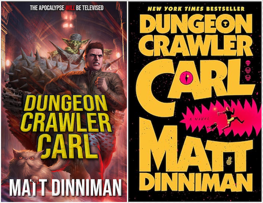 Dungeon Master Carl book covers