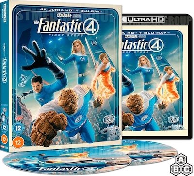 Marvel Studios The Fantastic Four: First Steps Blu-ray