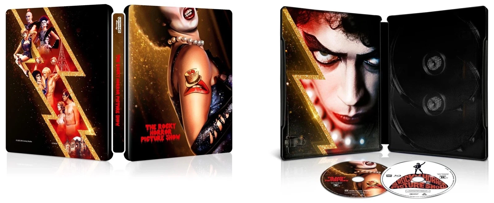 Rocky Horror 50th Anniversary Steelbook Blu-ray 4k
