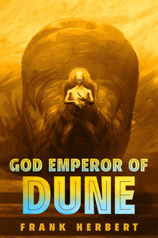 Dune Volume 2 Hardcover Box Set Cover for God Emperior of Dune
