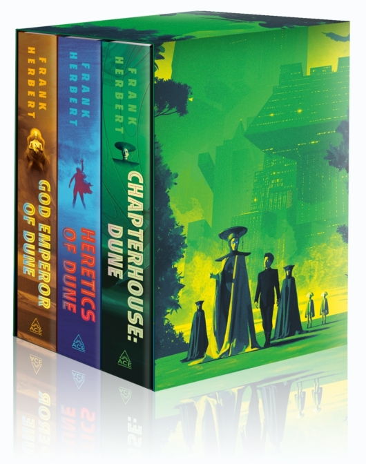 Dune Volume 2 Deluxe Hardcover Box Set Books 4-6 Slipcase Cover