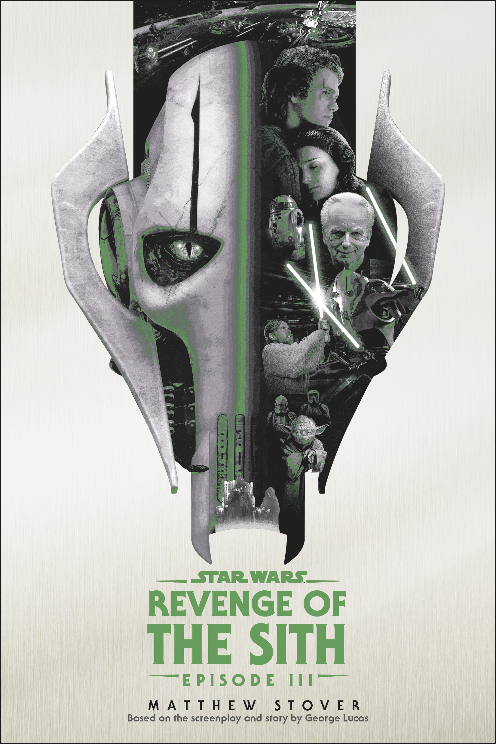 Revenge of the Sith Movie Novelization book cover Revenge of the Sith Movie Novelization book cover