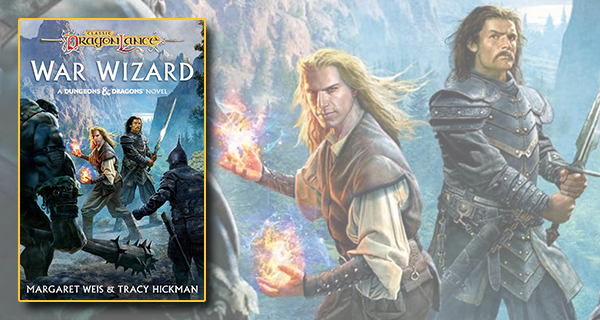  War Wizard, by Margaret Weis and Tracy Hickman book cover