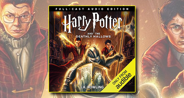 Harry Potter and the Deathly Hallows audiobook cover