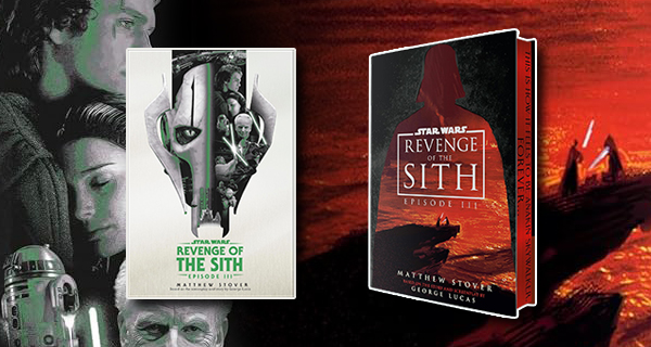 Revenge of the Sith Movie Novelization book covers