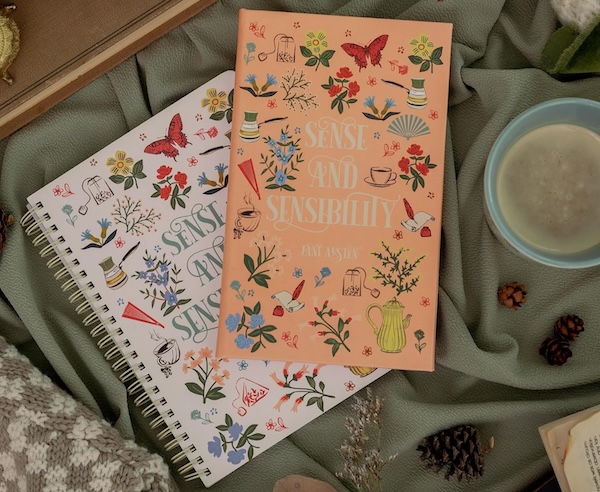 Sense and Sensibility: Hardcover Spiral and Vegan Leather Notebooks from Steel Mill and Co Sense and Sensibility: Hardcover Spiral and Vegan Leather Notebooks from Steel Mill and Co