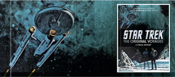 Star Trek: The Original Voyages: A Visual History book cover banner